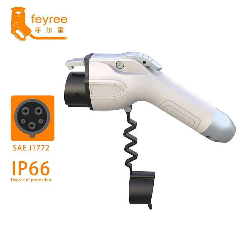 Feyree EV 充電器 Type1 充電器プラグ 16A 3.5KW 32A 7KW 1 相 SAE J1772 コネクタ電気自動車の充電器充電ステーション用
