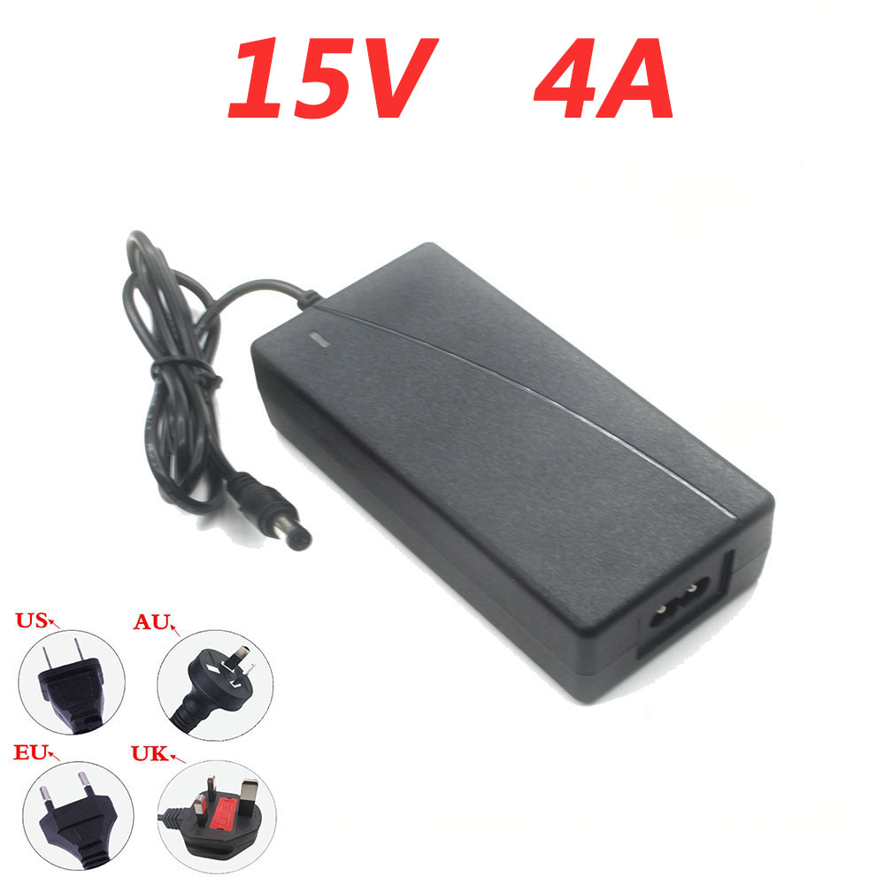 電源 15V 4A Fire Bull 電源アダプタ DC 15V 4A DC 5.5*2.1 ミリメートル変圧器充電英国標準
