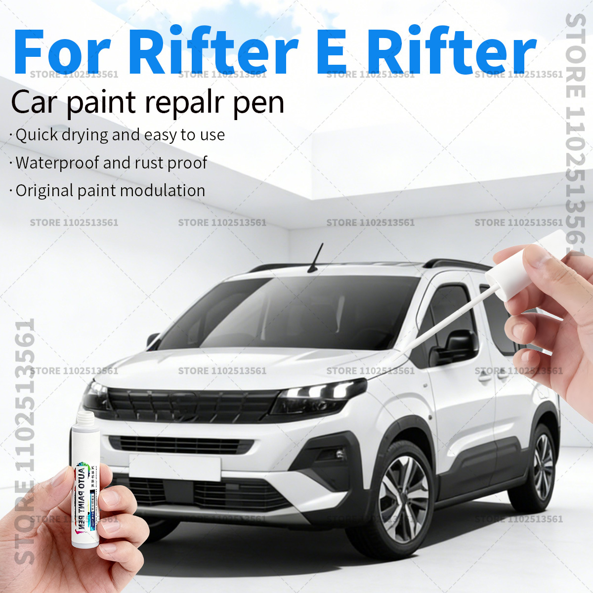 車の塗装修理ペンプジョー Rifter E-Rifter ペイントスクラッチ修復アクセサリー赤、白、青、黒、緑パールサンド