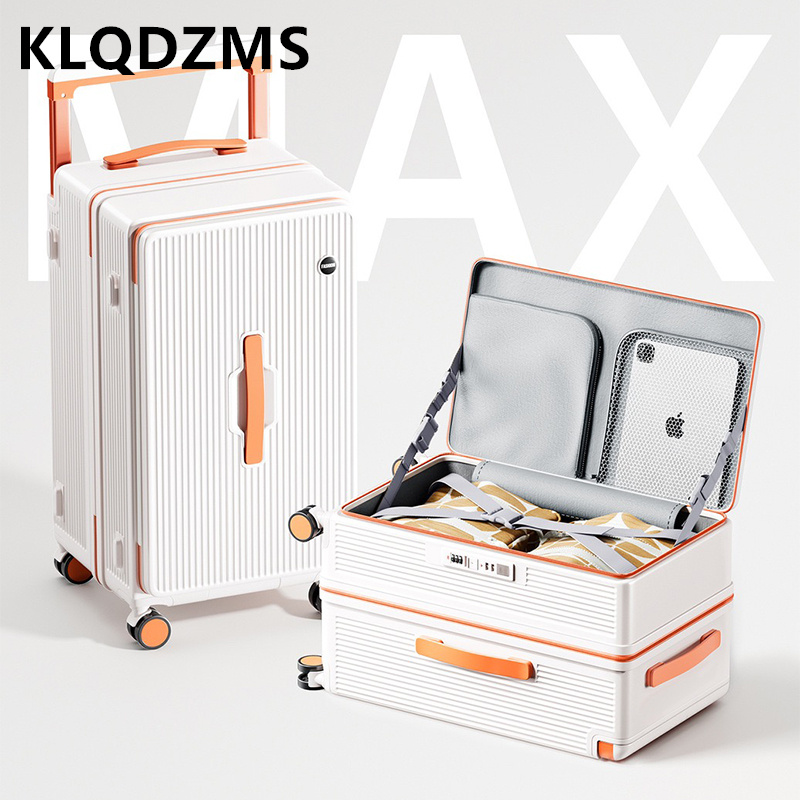 KLQDZMS 32 インチスーツケース車輪付き特大容量トロリーケース 20 インチ PC 搭乗ボックス学生パスワード荷物バッグ