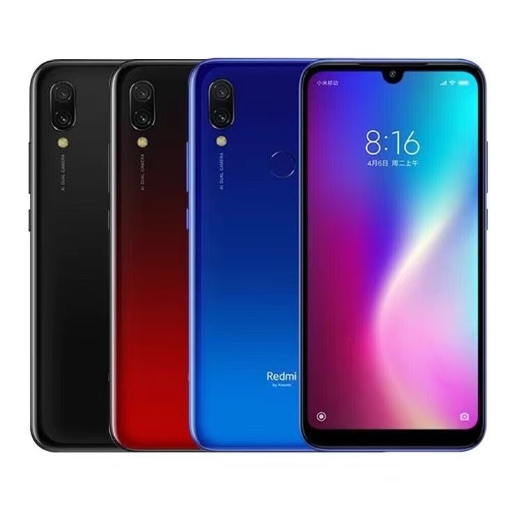 グローバル ROM オリジナル Xiaomi Redmi 7 4G スマートフォン 4GB 64GB 6.26 インチ HD スクリーンオクタコア 4000 MAh ロック解除された Android 4G 携帯電話