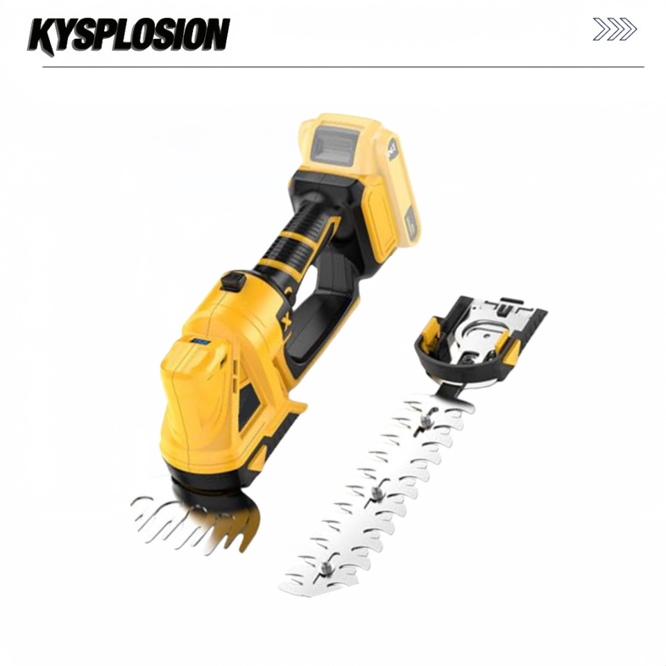 2 で 1 ハンドヘルドヘッジトリマー電動バッテリー剪定鋏草トリマー芝刈り機園芸ツール dewalt 20v バッテリー
