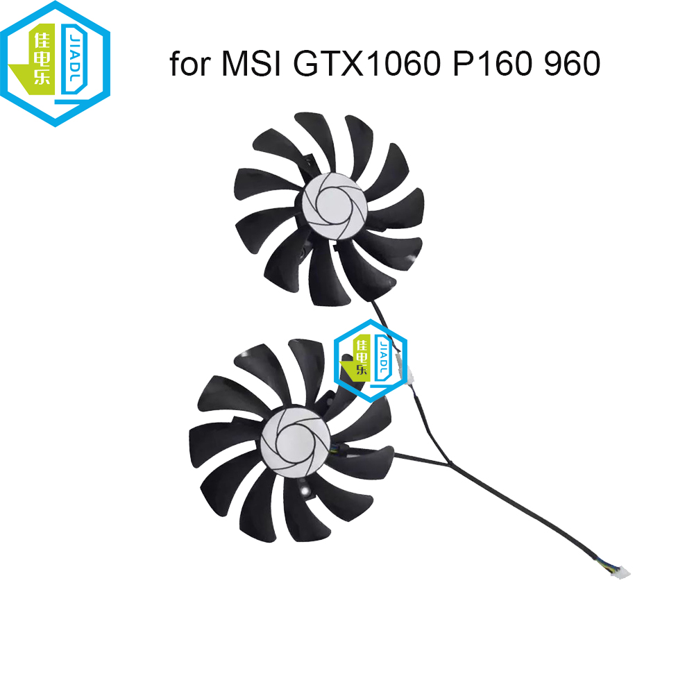 MSI GeForce GTX 1060 OC 6G 960 P106 GTX1060 GTX960 HA9010H12F-Z 用 85MM グラフィックカードファンクーラー 冷却ラジエーター 4ピンファン