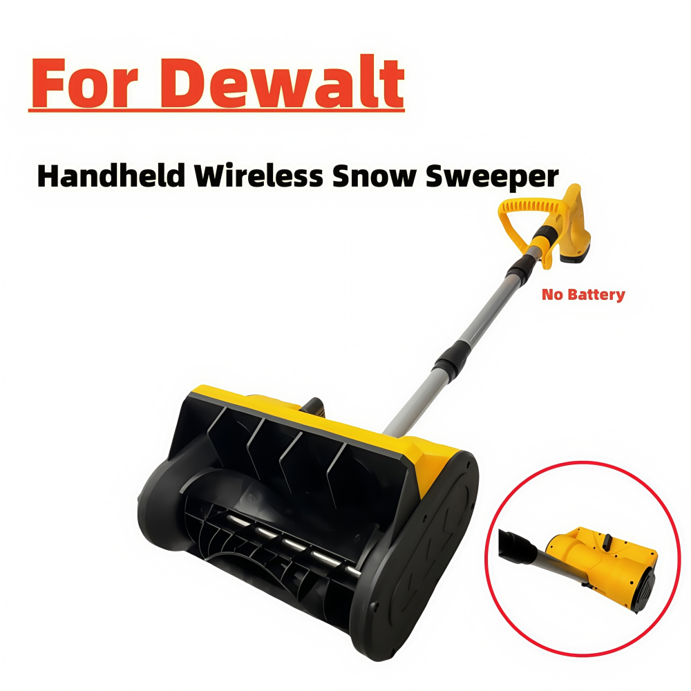 ハンドヘルドワイヤレス除雪機 - マキタ/ミルウォーキー/デウォルト 18V バッテリー用、家庭用ポータブル除雪ツール