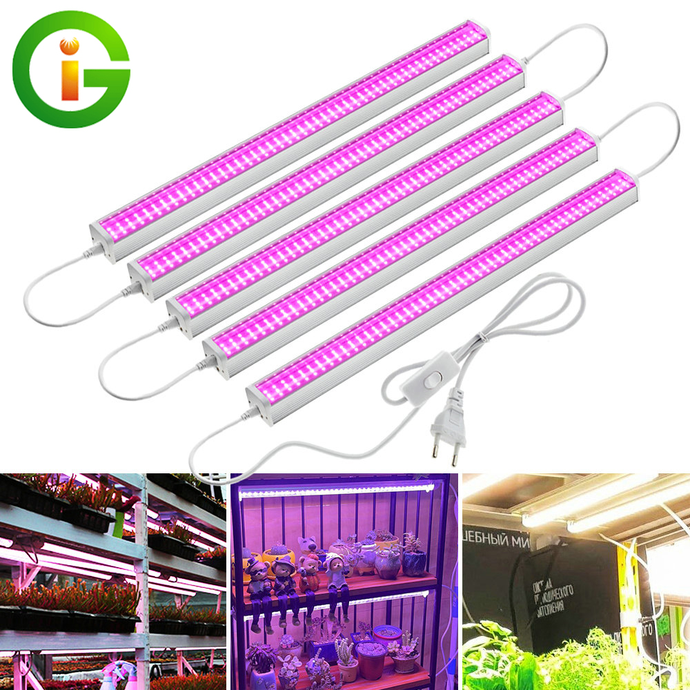 DIY SMD2835 量子技術 LED 成長ライトバー太陽のような紫赤 4000 18K 成長ランプ屋内植物温室用