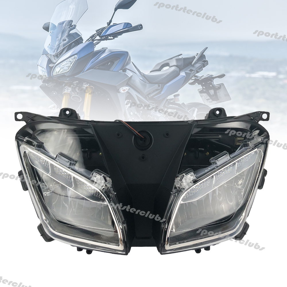 ヤマハトレーサー 900 GT 2015-2020/2015-2018 FJ-09/2015-2018 MT09 トレーサーフロント LED ヘッドライトアセンブリヘッドランプヘッドランプライト