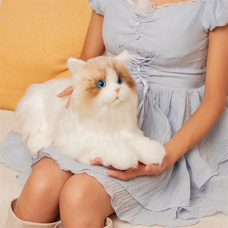 シミュレーション猫人形布猫人形コスチューム猫タッチで猫ニャーかわいいコスプレドレス子供と女の子の誕生日プレゼント