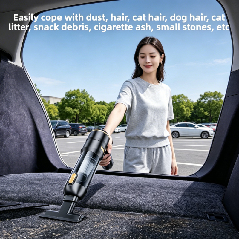 車の掃除機ハイパワーポータブルハンドヘルドワイヤレスブラシレスモーター洗浄機家電用強力エアダスター