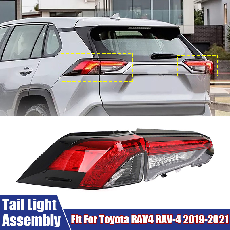 車のリアテールライトアセンブリトヨタ RAV4 RAV-4 2019-2021 に適合