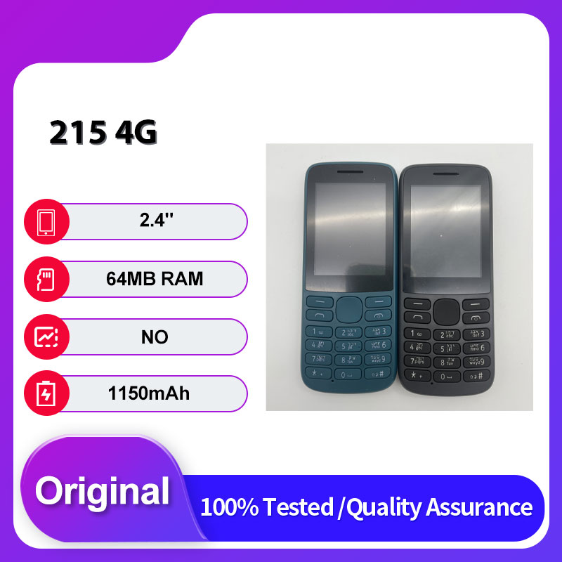 オリジナルロック解除 215 4 グラム 2020 デュアル SIM 2.4 インチ 1150mAh 携帯電話ロシア語アラビア語ヘブライ語キーボードフィンランド製
