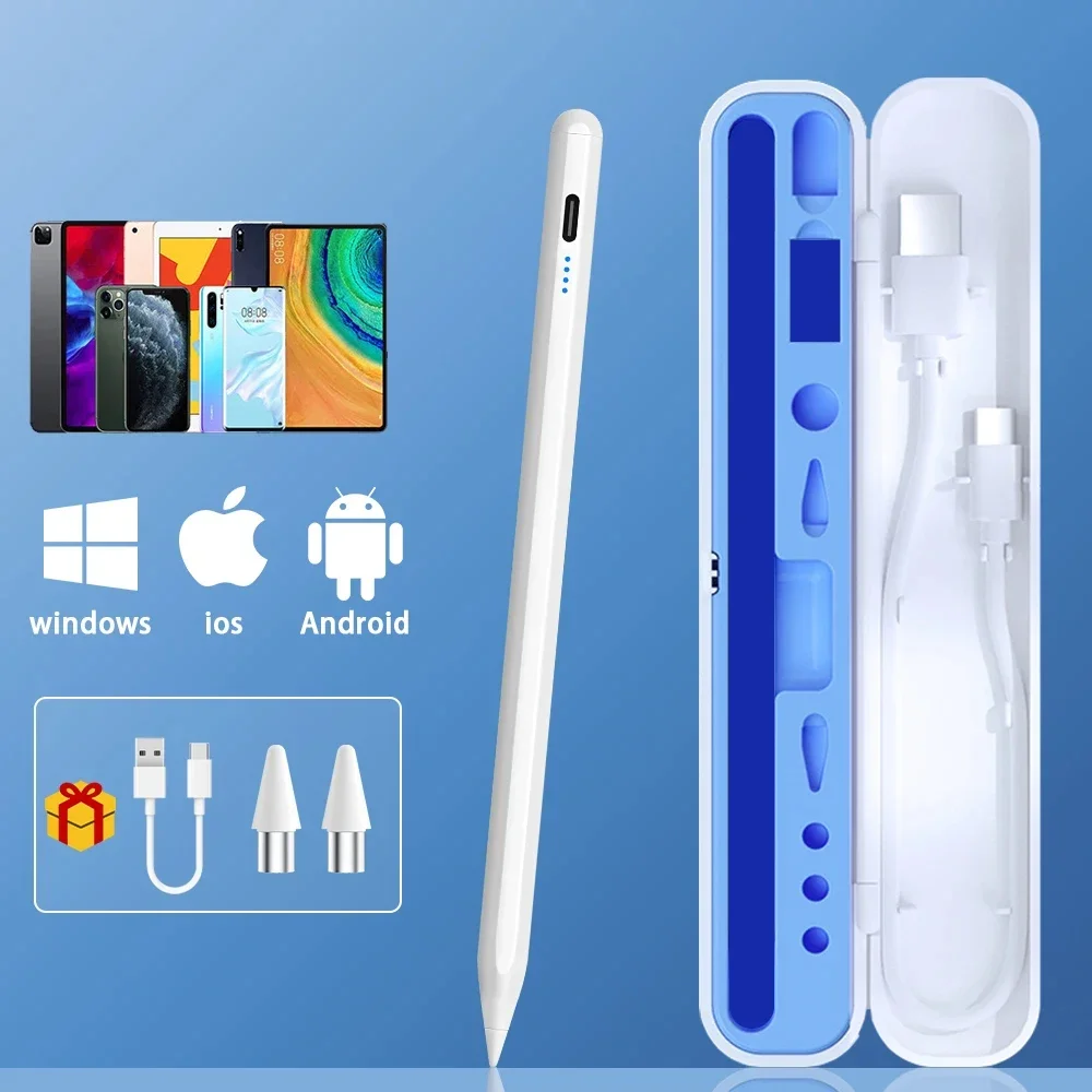 ユニバーサルスタイラスペンタブレットタッチペンカバー ipad 鉛筆 Huawei 社 Lenovo Samsung Xiaomi Redmi Honor Oppo Vivo とボックス
