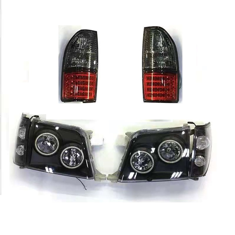 外装自動フロントヘッドランプリアテールランプライトトヨタプラド Lc90 Fj90 2700 3400 1997-2002 フロントリアライトランプ