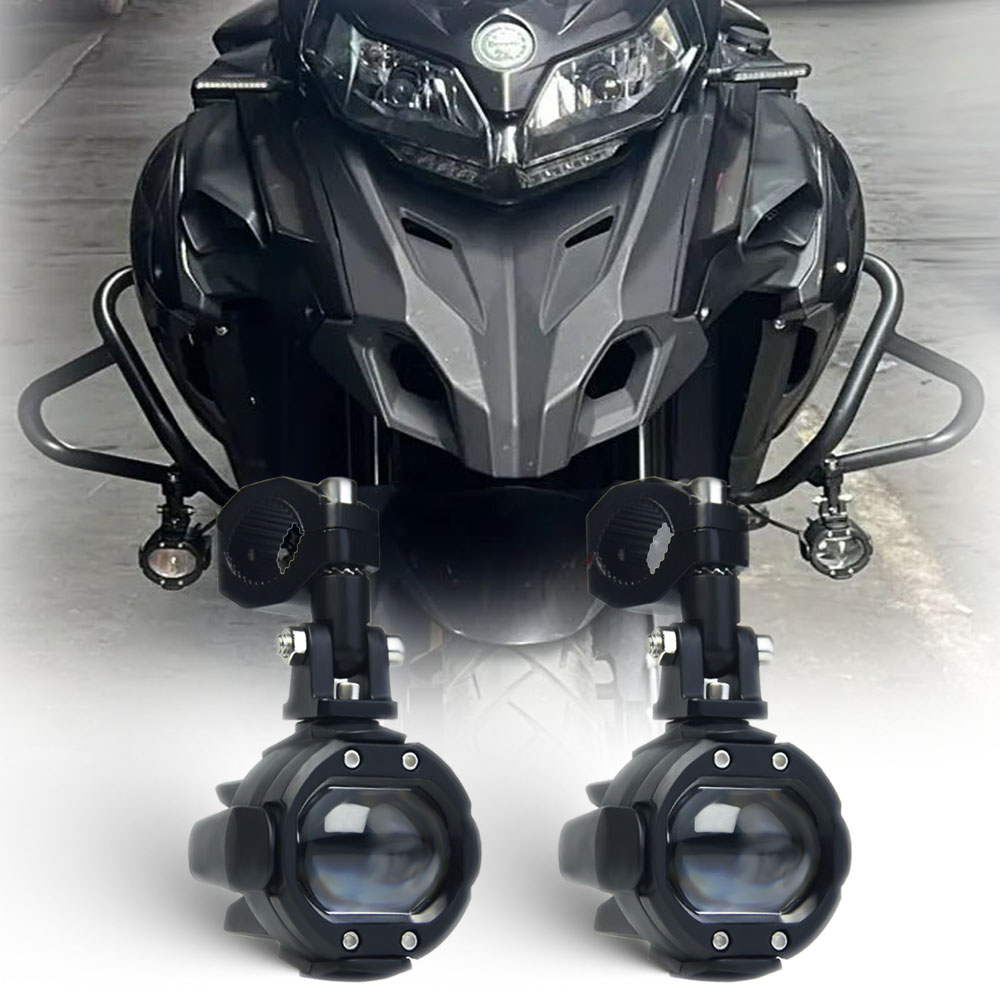 Moto Led Headlights For Motorbikes For Benelli TRK502 X TRK 502X 2021 TRK 502 Motorcycle Spotlights Led Fog Light Dual Color.