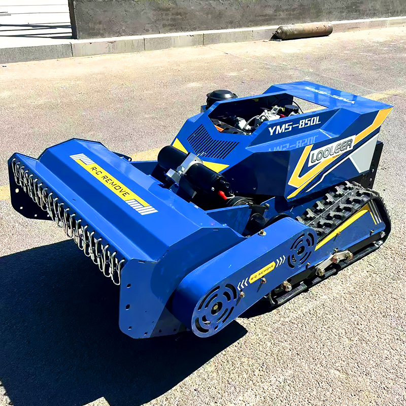 カスタマイズされたクローラー切断幅リモコン草カッタースロープロボットゼロターンフレイルモア庭堤防スロープ用