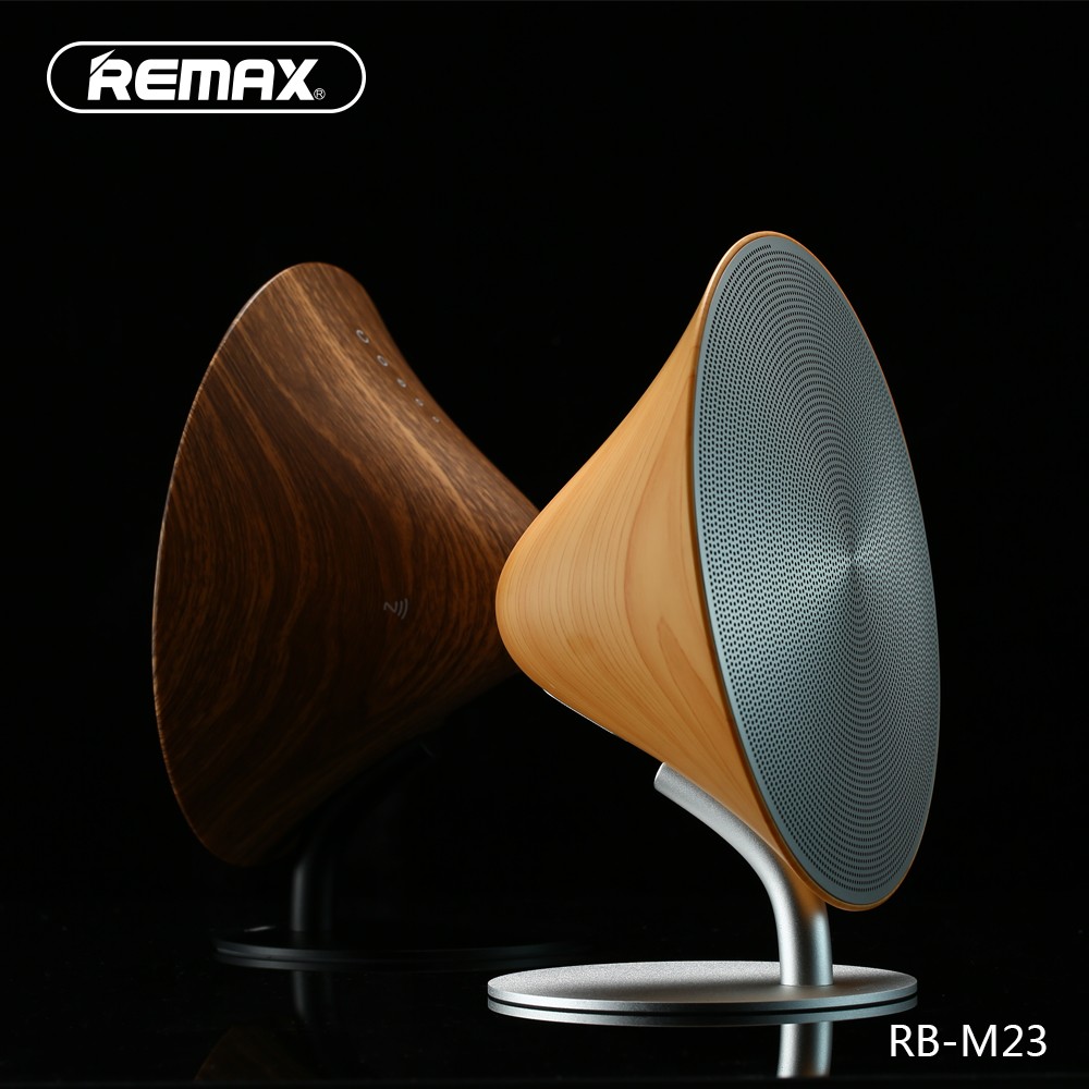 Remax ステレオ Bluetooth スピーカー NFC クリエイティブファミリーオルゴール Bluetooth 4.2 オーディオデスクトップタッチボタンデザインコンピュータスピーカー