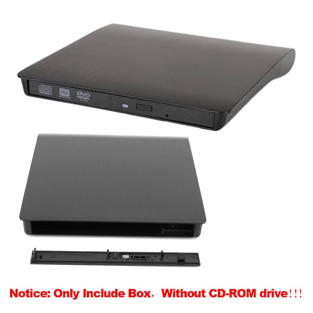 Optical Drives Cases USB 3.0 SATA External DVD RW CD Writer Drive Burner Reader Player Optical Drives Case Computer Components