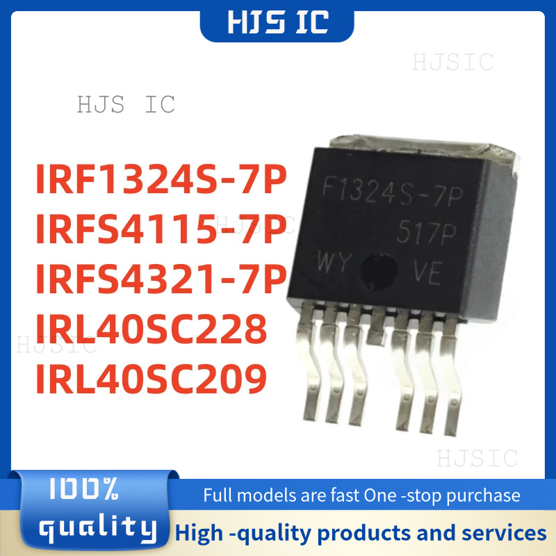 10 個新しい IRF1324S-7P IRFS4115-7P IRFS4321-7P IRL40SC228 IRL40SC209 TO263 F1324S-7P FS4115-7P FS4321-7P