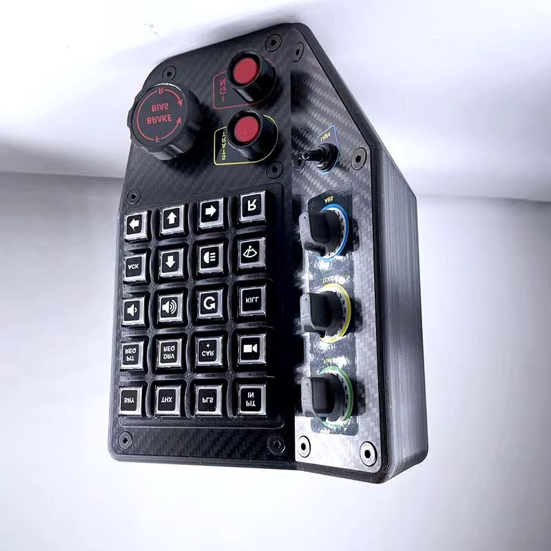 AAAAAFor Fanatec Thrustmaster PC USB シミュレーション レーシング機器コントロール ボタン ボックス トラック ETS2 ハブ Simracing
