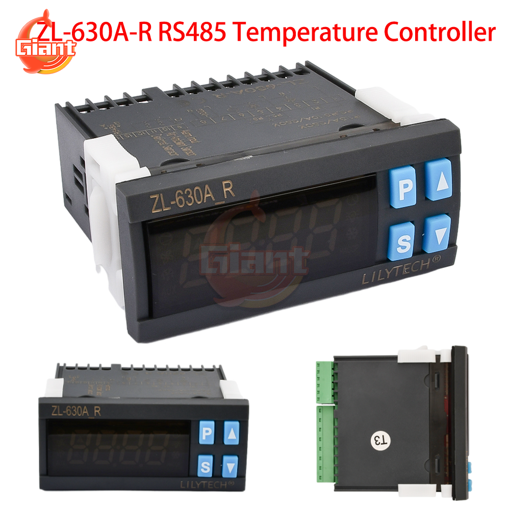 ZL-630A-R RS485 温度コントローラー デジタル サーモスタット 温度湿度制御 インキュベーター 温度調節器 加熱 冷却