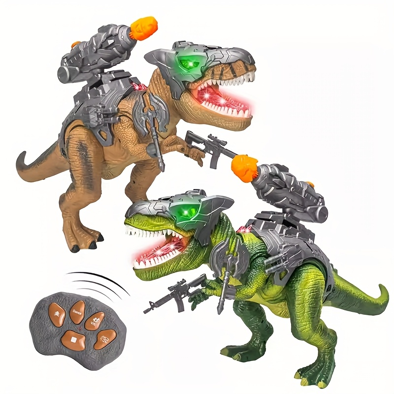 模擬合金恐竜おもちゃ、RC ティラノサウルス、実行します。