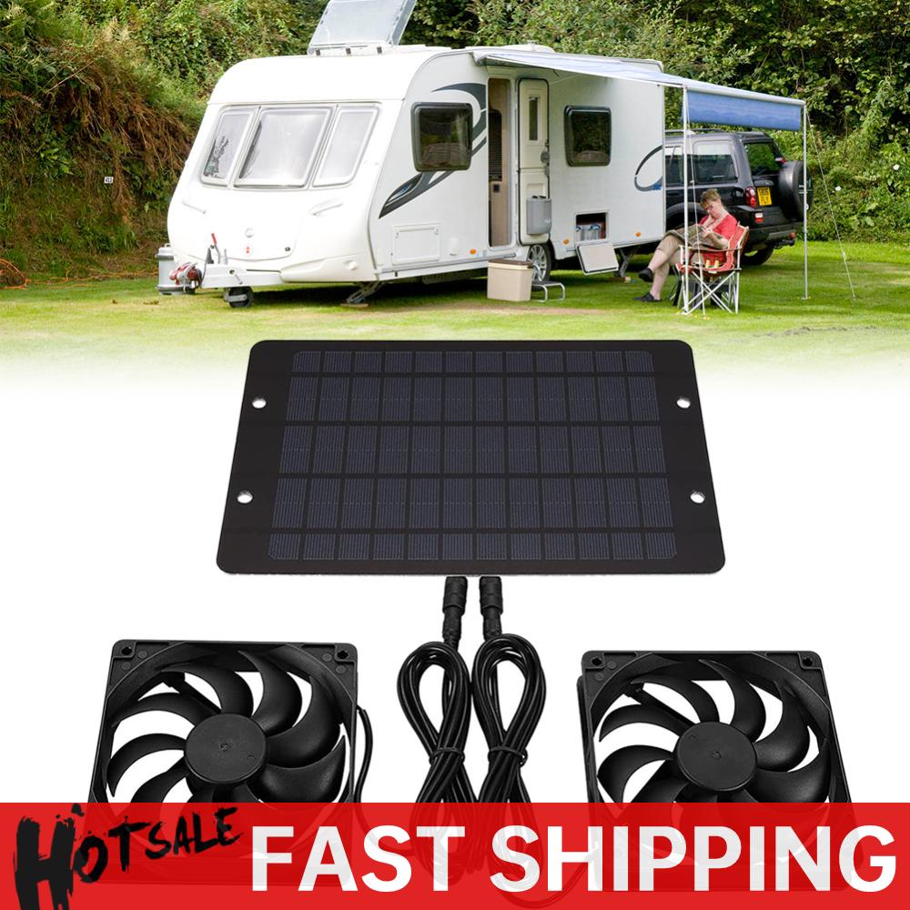 12V 10W ソーラー排気ファン防水ミニ換気扇ソーラーパネルファン空気抽出器鶏小屋 RV 温室用