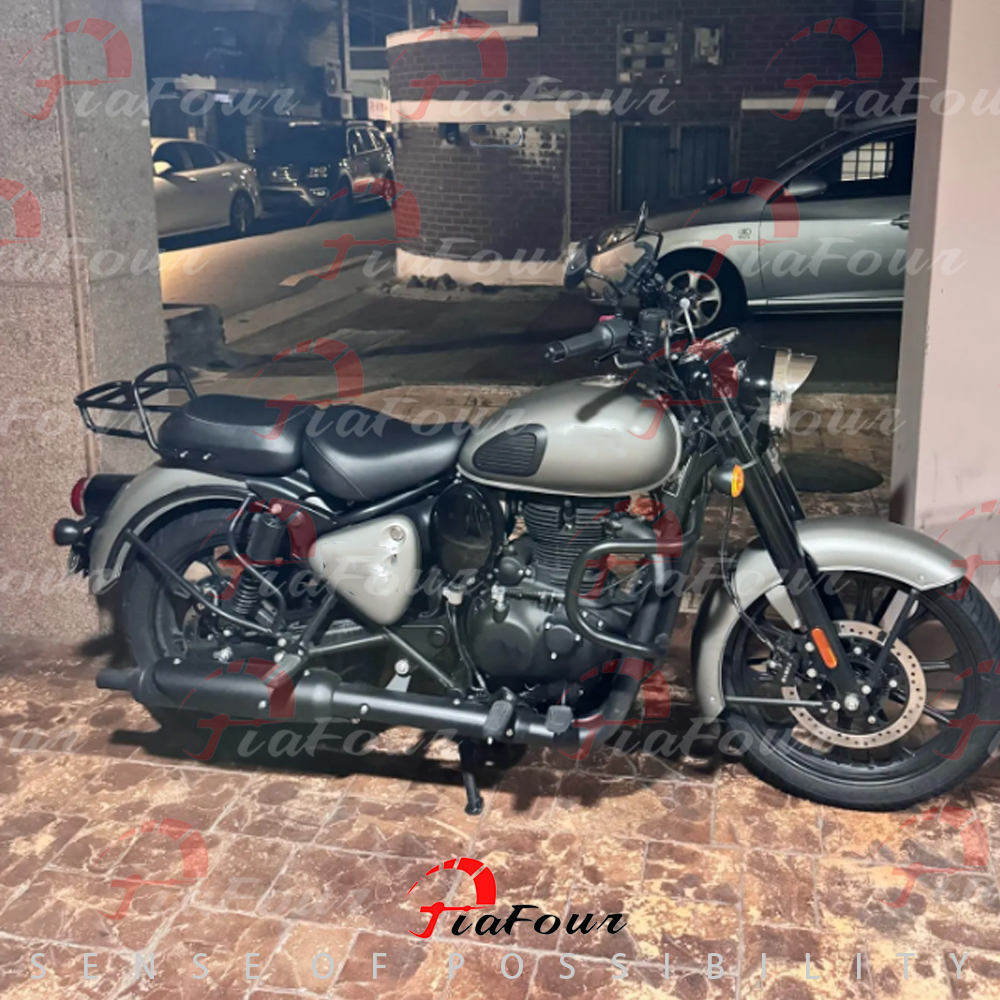 オートバイアクセサリーリアテールラックスーツケース荷物キャリア荷物棚新クラシック 350 リボーン 2022-2024