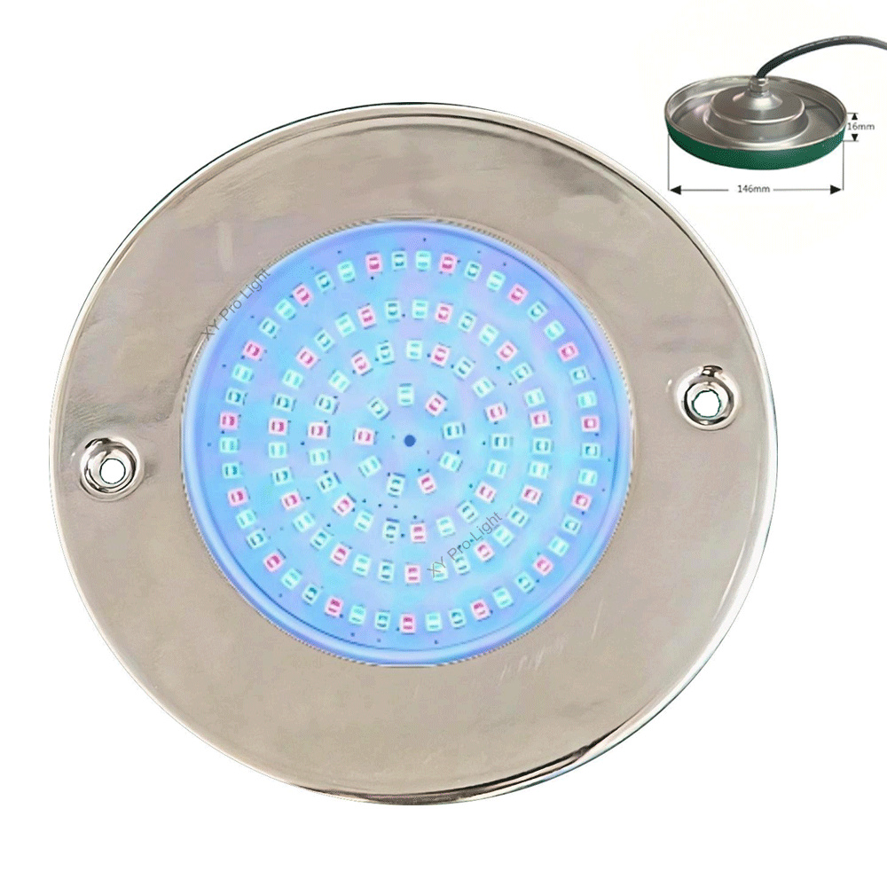 15W RGB LED Pool Lights Waterproof IP68 AC/DC12V Outdoor/Indoor Underwater Light Fountain Landscape Lamp Piscina Luz Spotlight