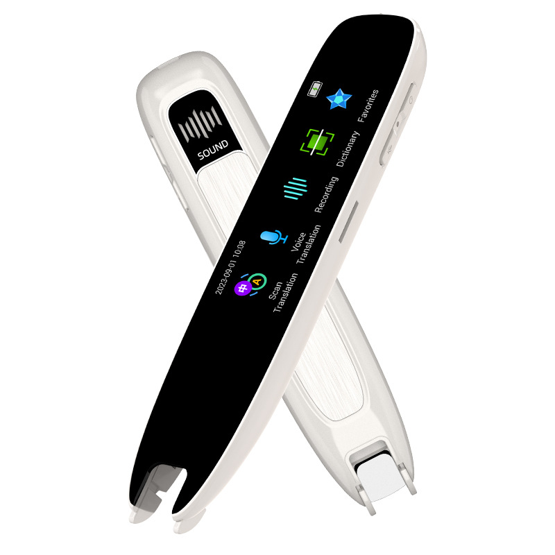 A26S スキャン翻訳ペン試験リーダー音声言語翻訳デバイス、タッチスクリーン WiFi/オフライン機能付き번역펜
