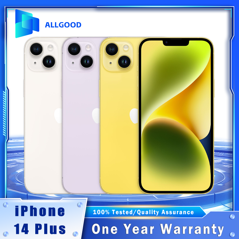 オリジナル Apple iPhone 14 Plus US バージョン ロック解除済み - 6.7 インチ Super Retina OLED、デュアル eSIM のみ、A15 Bionic、5G iOS スマートフォン