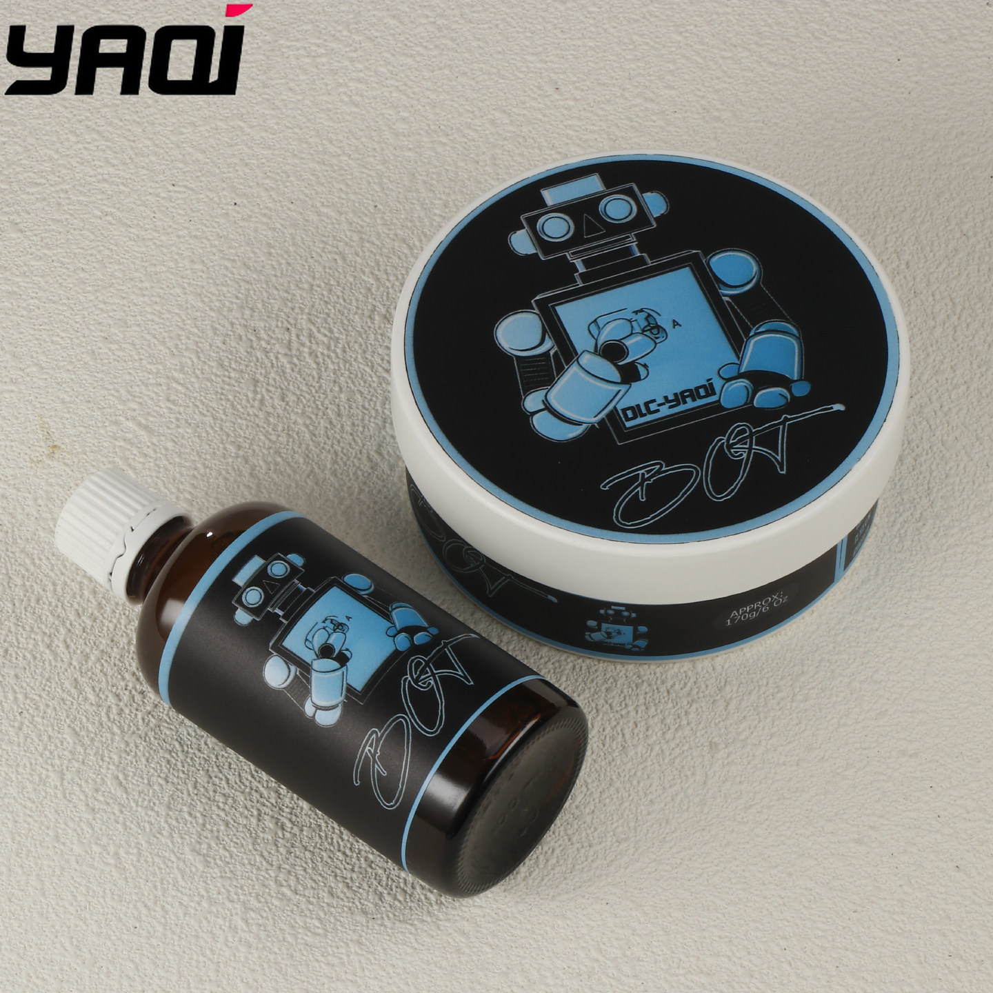 2026 YAQI BOT Atisan 170g シェービングソープと 100ml アルコールフリー アフターシェーブ スプラッシュ 男性用キット 期間限定セール