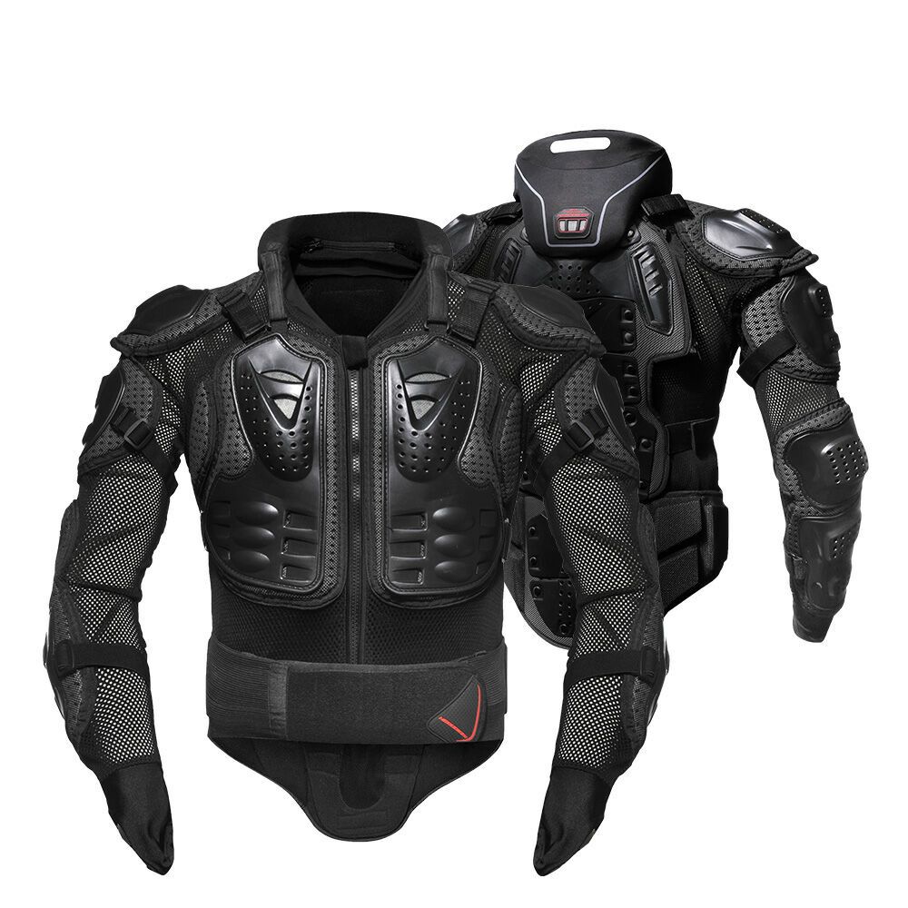 HEROBIKER オートバイジャケット男性のオートバイの鎧秋鎧モトクロス乗馬ジャケットレーサーボディ保護 S-5XL