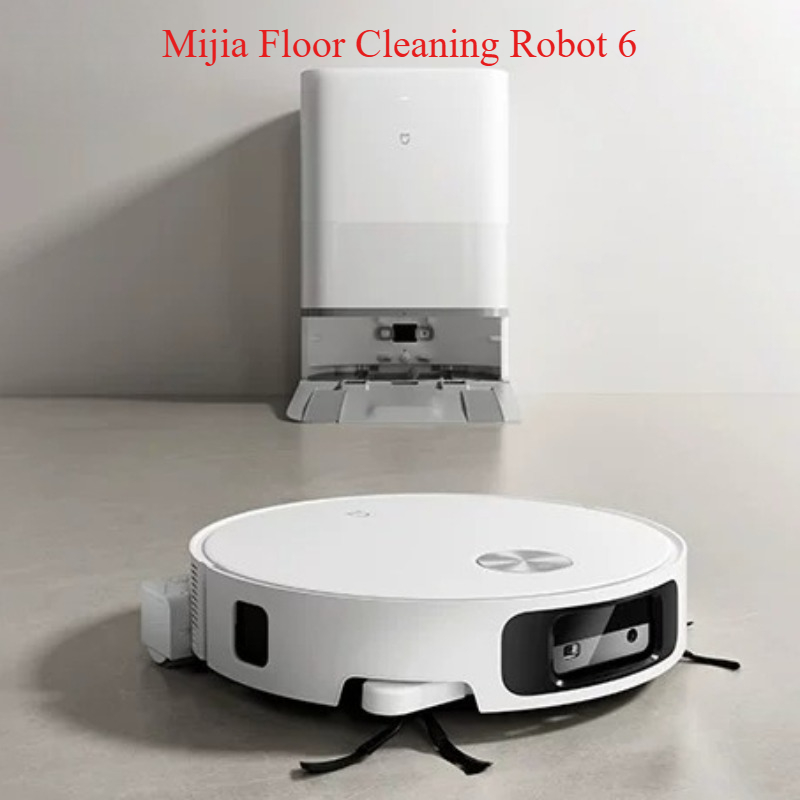 Xiaomi Mijia 床清掃ロボット 6 - 自動清掃および全自動 28000Pa を備えた統合された掃除とモップ