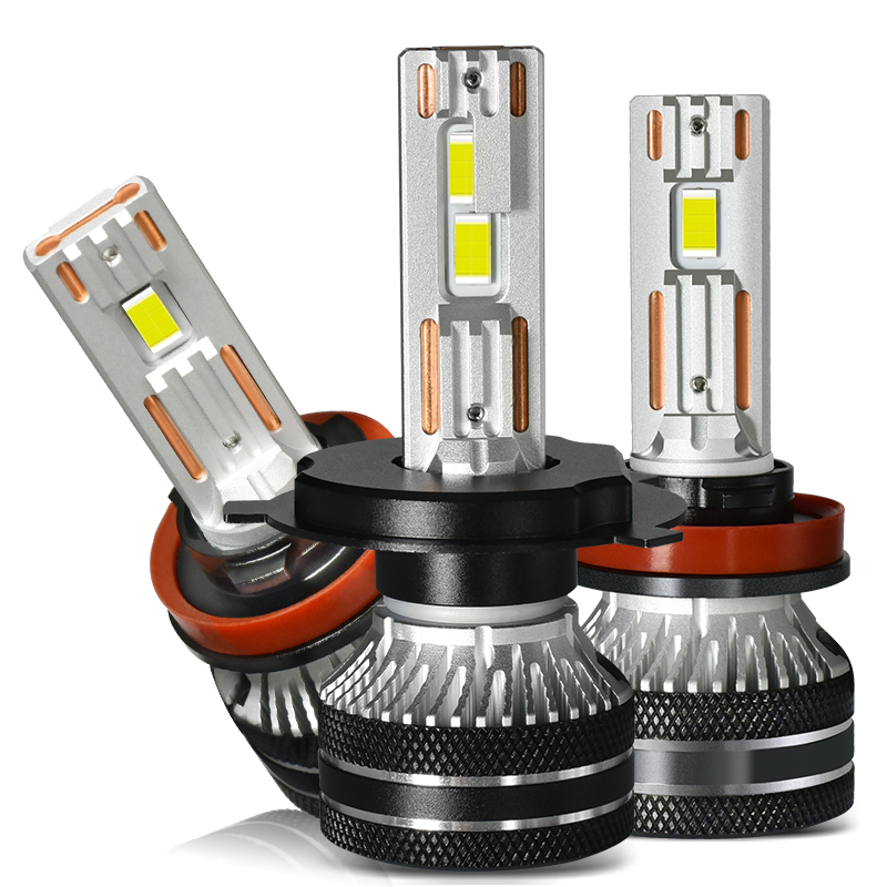 K5C ダブル銅管 LED 車のヘッドライト電球 H1 H4 H7 H11 H8 9005 9006 ハイパワー 180 ワット/2 個 6000K 自動ヘッドライトの交換
