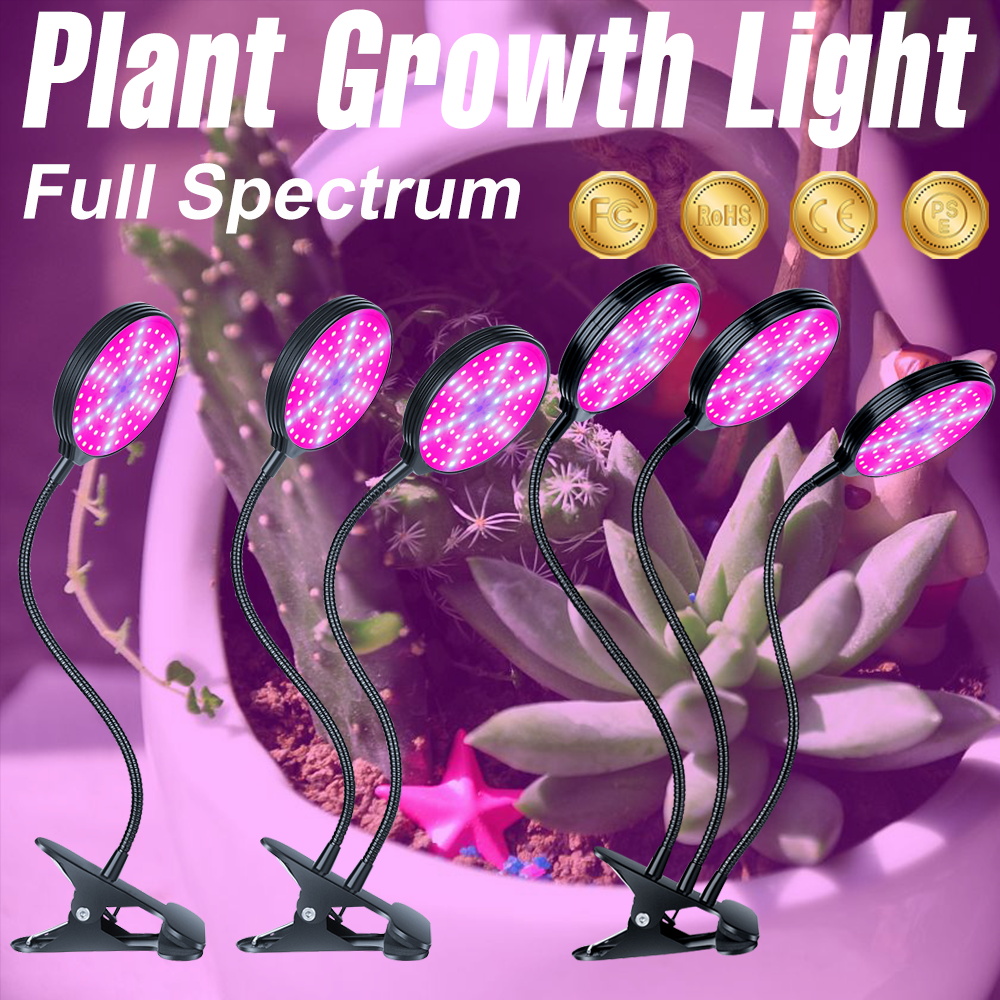 水耕栽培ライト防水 LED 植物成長電球フルスペクトル USB ファイトランプ屋内花の種子温室成長テント