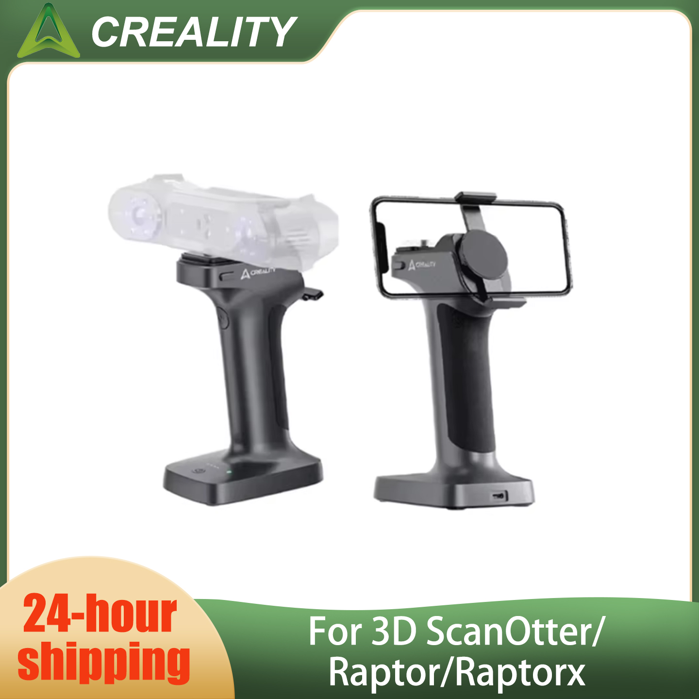 Creality カワウソ/ラプター/RaptorX スキャンブリッジ 3D スキャンハンドヘルドワイヤレス WiFi6 高速伝送磁気セットアップ 3D スキャナ
