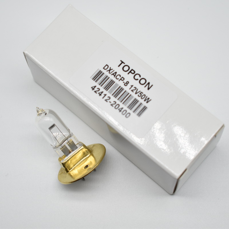 12V 50 ワット JC 12V50W G6.35 眼科用電球 42412-20400 ACP-8 視力検査表プロジェクターランプフリー船
