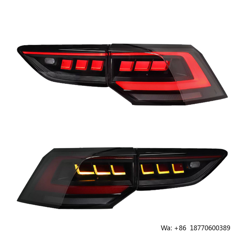 YU GUANG フォルクスワーゲン 2020-2024 ゴルフ 8 アップグレードテールライト修正された vw ゴルフ 8.5 VW MK8 テールライト LED LED バックライトストップランプ