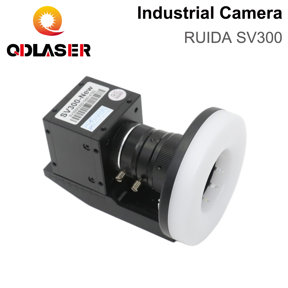 QDLASER Ruida SV300 CO2 レーザー彫刻および切断機用産業用カメラ