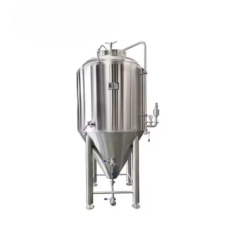 100L 200L 300L 500L 600L 1000L ステンレス鋼等圧ジャケットビール Fermetners 温度制御付き発酵タンク