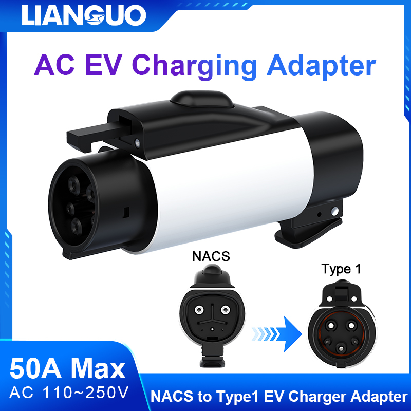 NACS から Type1 EV 充電器アダプタ電気 50A 車両充電コネクタ TPC から Type1/J1772 車の充電器