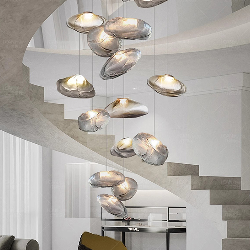 Home decoration: living room chandelier, staircase chandelier, indoor lighting fixtures, ceiling lights