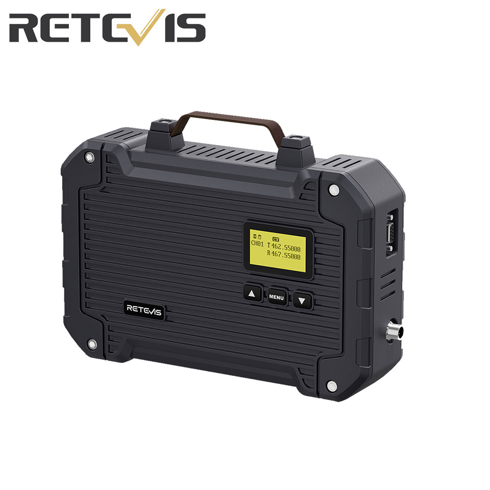 Retevis RT97L アナログリピータートランシーバー GMRS 長距離ポータブル双方向ラジオ強力な通信範囲を拡張