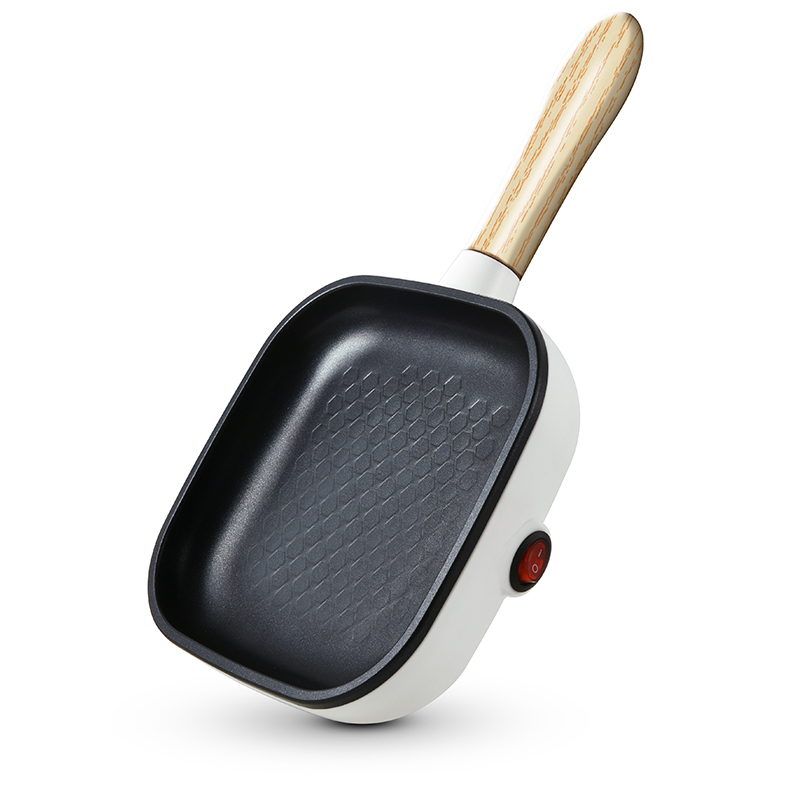 220V Non-stick Mini Electric Frying Pan Multi Cooker Ideal for Steak Egg Frying