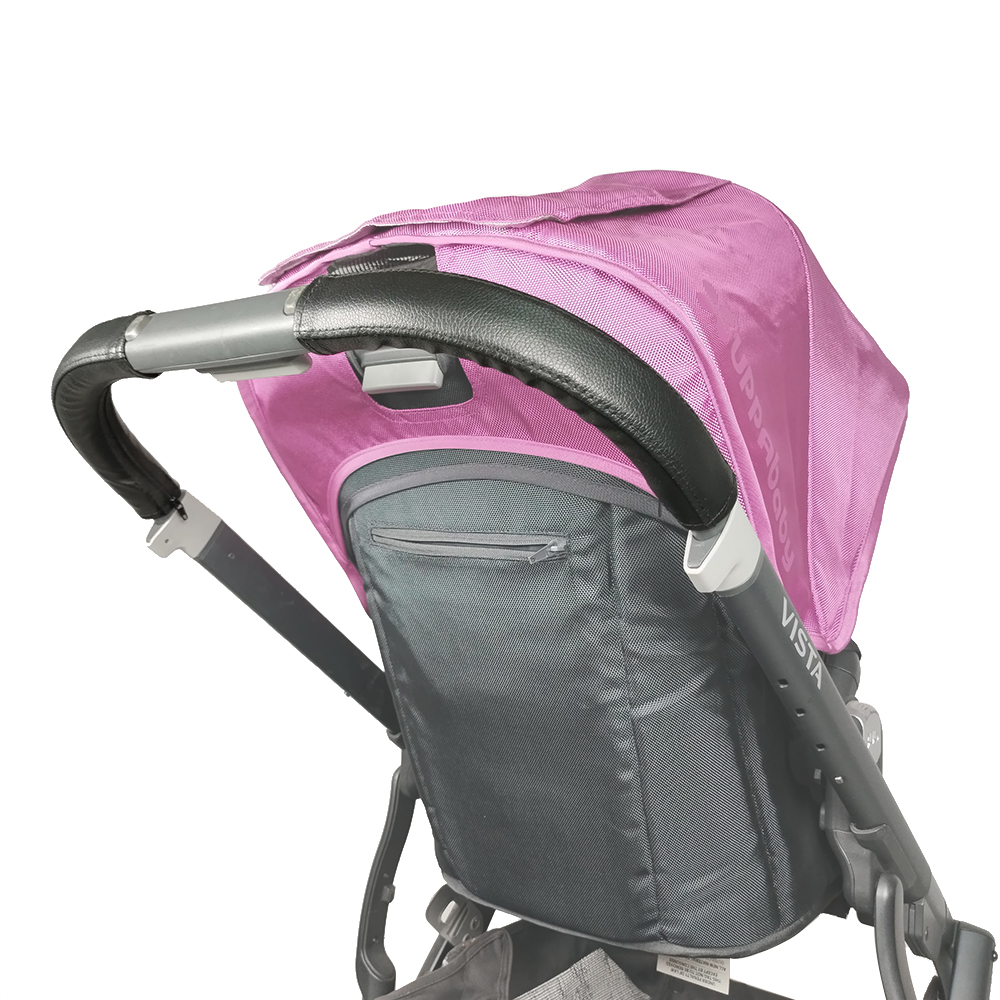 革カバー Uppababy Vista V1/V2 ベビーカープッシュバーミイラ手すり保護ケースとジッパーベビーカーアクセサリー