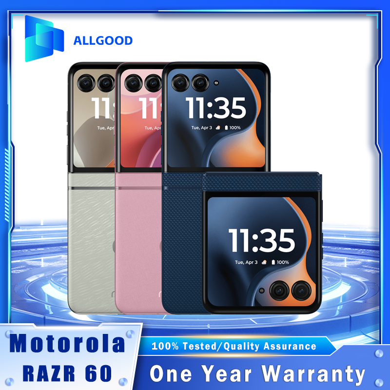 Motorola RAZR 60 5G 携帯電話 XT2553 折りたたみ式 LTPO AMOLED 6.9" 120Hz 8GB RAM 256GB ROM 寸法 7400X And​​roid 携帯電話