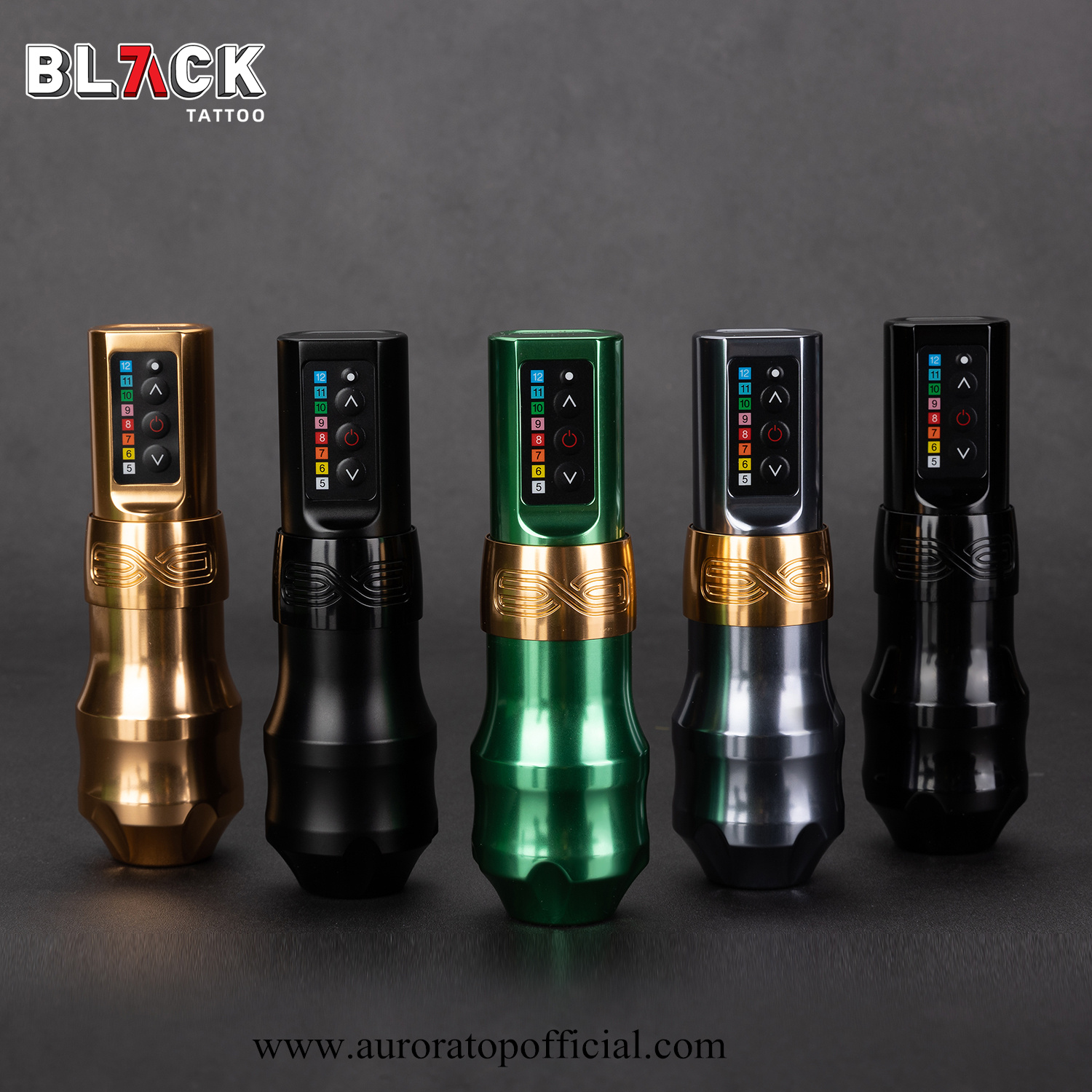 Black7 2 バッテリー EXO ワイヤレスタトゥーペンマシン強力なコアレスモーター充電式リチウム電池タトゥーアーティストツール