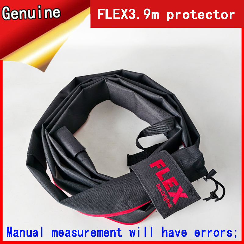 FLEX 3.9m ドライグラインダー真空ホースプロテクター、アングルグラインダー用、厚みのある布スリーブ、Mak フレキシブルホース用