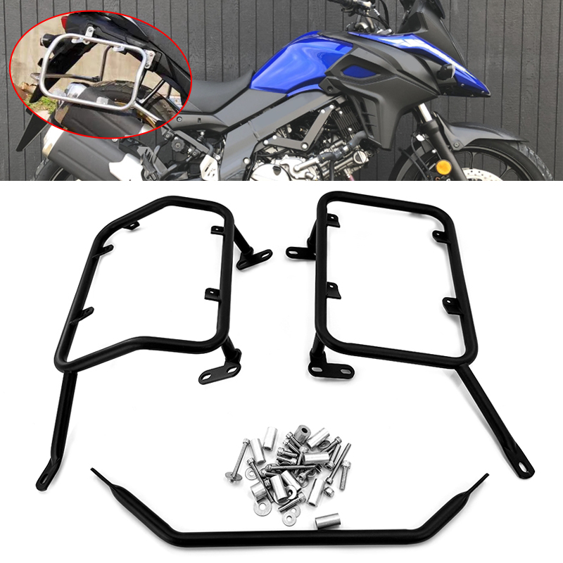 スズキ DL650 V ストーム 650XT 2017-2023 2024 2025 オートバイテールトランクトップケースサドルバッグパニアブラケット荷物ラック