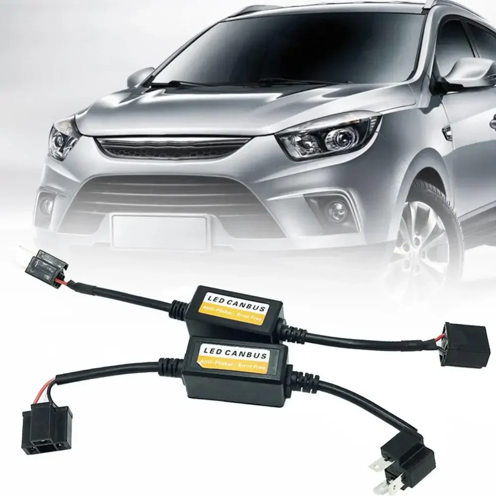 新しい 1 〜 4 個 LED Canbus 車のヘッドライトエラーフリー抵抗 SUV フォグランプ H4 H7 H1 H11 9006 9007 アダプタアンチフリッカーツール