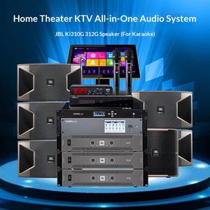 7.1chホームシアター・KTV用統合オーディオセット KI310G、312G シアター・バー用 9.1chエンターテインメント・カラオケスピーカー 1インチウーファー
